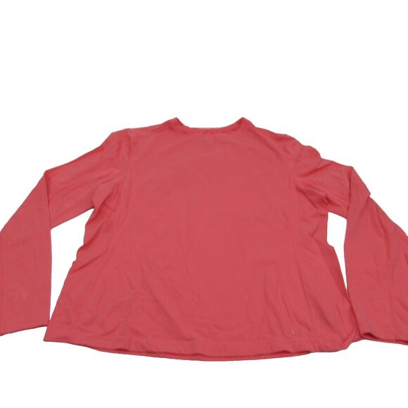 Athletic Works Tops - Athletic Works Womens Pink Long Sleeves Crew Neck Activewear T Shirt Size XL